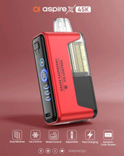 ASPIRE X 45K puffs - JUSTVAPEUAE