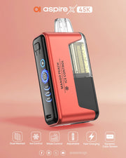 ASPIRE X 45K puffs - JUSTVAPEUAE