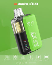 ASPIRE X DISPOSABLE 25K PUFFS - JUSTVAPEUAE
