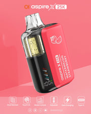 ASPIRE X DISPOSABLE 25K PUFFS - JUSTVAPEUAE