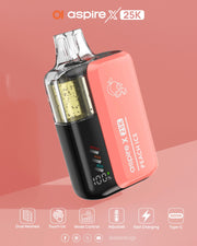 ASPIRE X DISPOSABLE 25K PUFFS - JUSTVAPEUAE