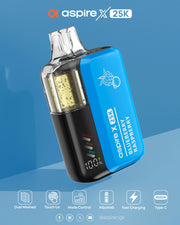 ASPIRE X DISPOSABLE 25K PUFFS - JUSTVAPEUAE