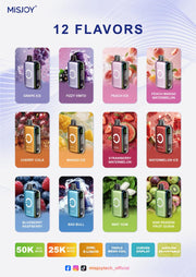MiSJOY BETA 50k puffs - JUSTVAPEUAE