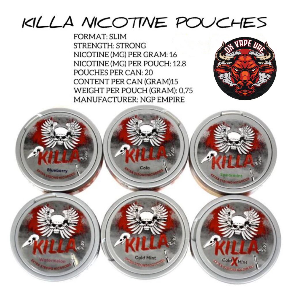 KILLA NICOTINE POUCHES