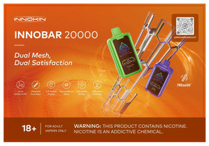 INNOBAR DISPOSABLE VAPES 20K PUFFS