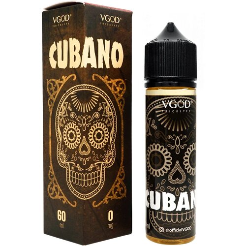 Cubano By Vgod 60ml - JUSTVAPEUAE