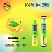 TUGBOAT EVO 4500 Puffs Disposable - JUSTVAPEUAE