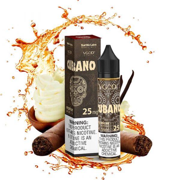 Cubano Salt By Vgod - JUSTVAPEUAE