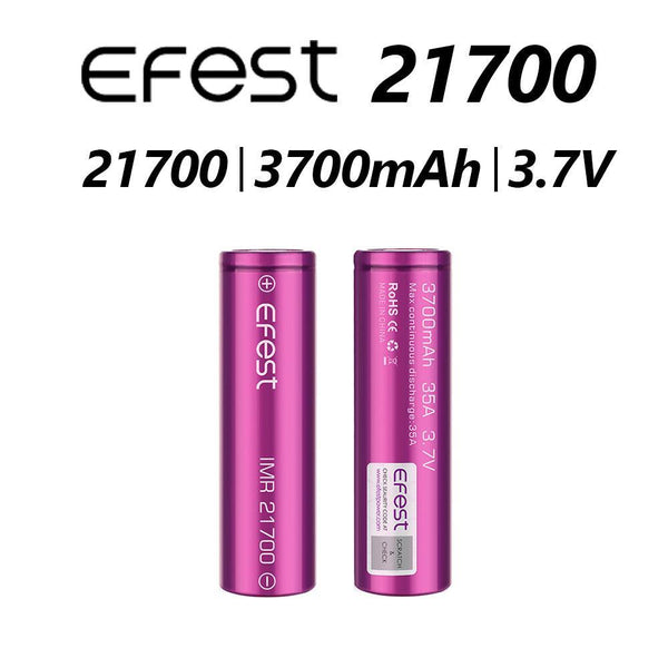 Efest 21700 3700mAh Battery