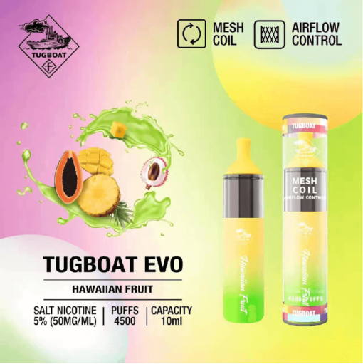 TUGBOAT EVO 4500 Puffs Disposable