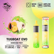TUGBOAT EVO 4500 Puffs Disposable - JUSTVAPEUAE