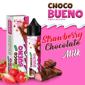 Strawberry Chocolate Milk by Choco Bueno 60ml - JUSTVAPEUAE