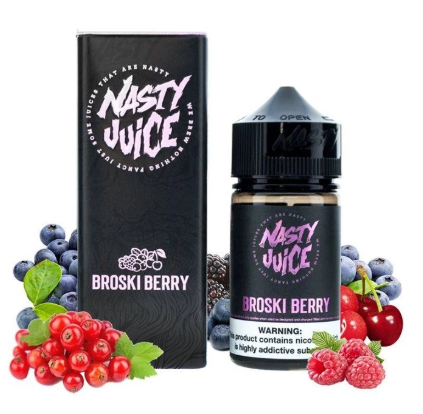 NASTY JUICE - BROSKIE BERRY 60ML - JUSTVAPEUAE