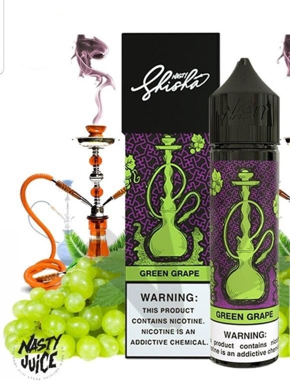 GREEN GRAPE BY NASTY SHISHA 60ML - JUSTVAPEUAE