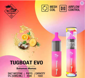 TUGBOAT EVO 4500 Puffs Disposable