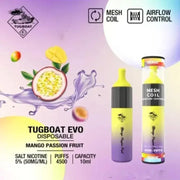 TUGBOAT EVO 4500 Puffs Disposable - JUSTVAPEUAE
