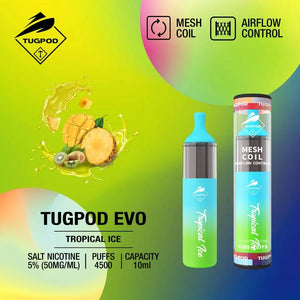 TUGBOAT EVO 4500 Puffs Disposable