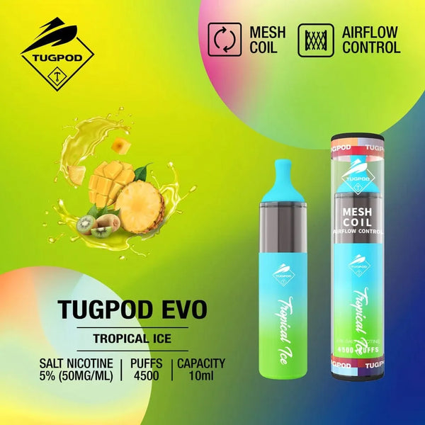 TUGBOAT EVO 4500 Puffs Disposable