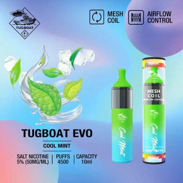 TUGBOAT EVO 4500 Puffs Disposable