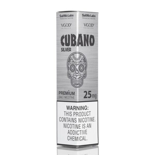 Cubano Silver Salt By Vgod - JUSTVAPEUAE