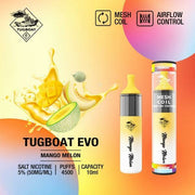 TUGBOAT EVO 4500 Puffs Disposable - JUSTVAPEUAE