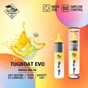 TUGBOAT EVO 4500 Puffs Disposable