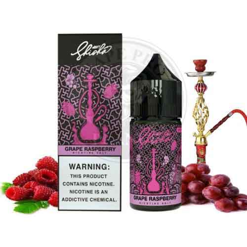 GRAPE RASPBERRY- NASTY SHISHA SALT - JUSTVAPEUAE