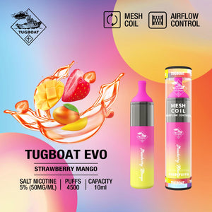 TUGBOAT EVO 4500 Puffs Disposable