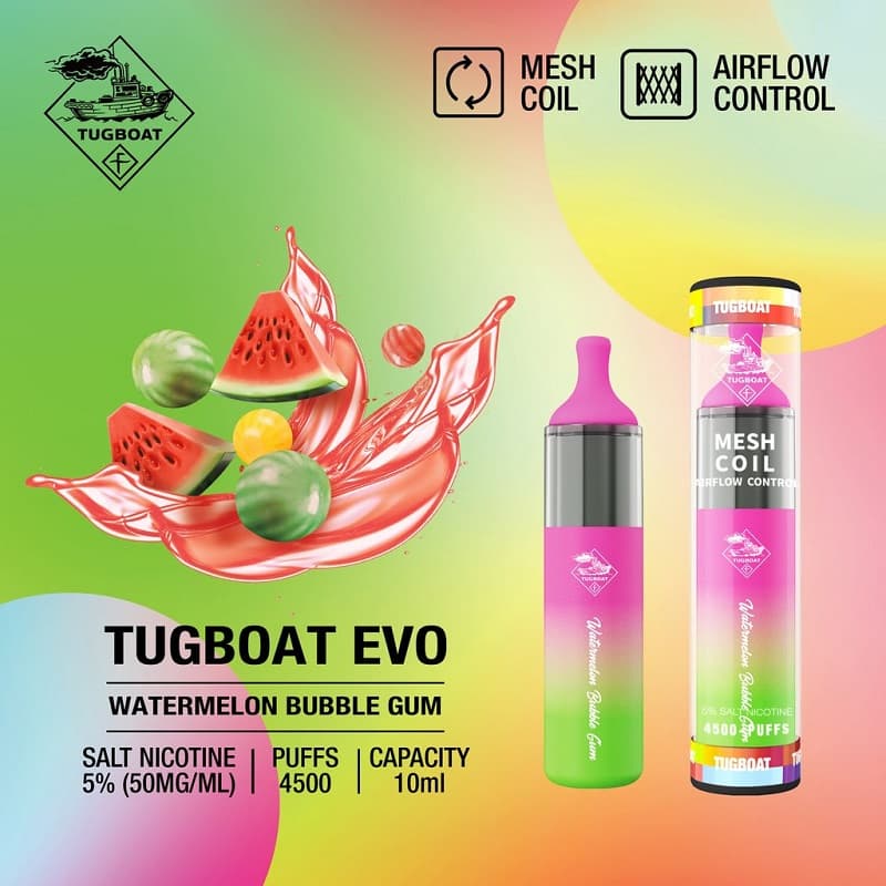 TUGBOAT EVO 4500 Puffs Disposable